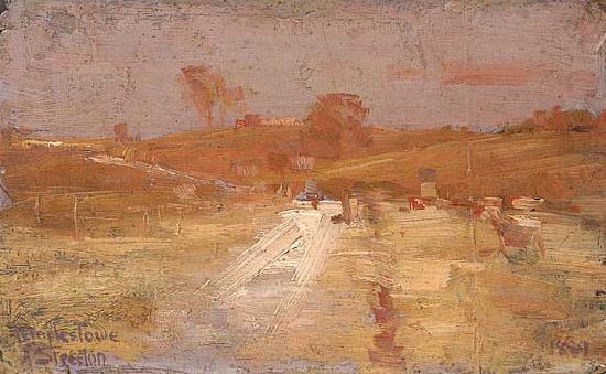Arthur streeton A View of Templestowe china oil painting image